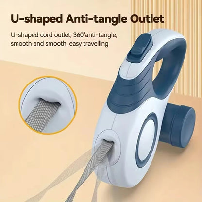 Automatic Retractable Dog Leash Extendable Rope for Outdoor Travel Walking Hiking Small Dogs Traction Rope Cat Lead