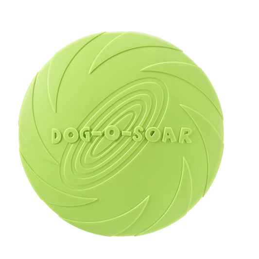 Silicone Flying Saucer Funny Dog Cat Toy Dog Game Flying Discs Resistant Chew Puppy Training Interactive Pet Supplies